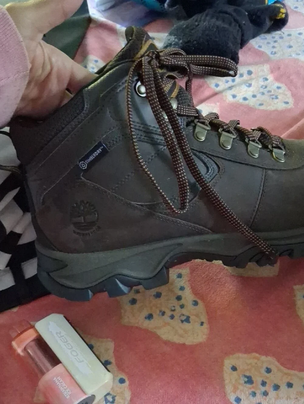 Timberland Dark Brown Waterproof Leather Hiking Boots
